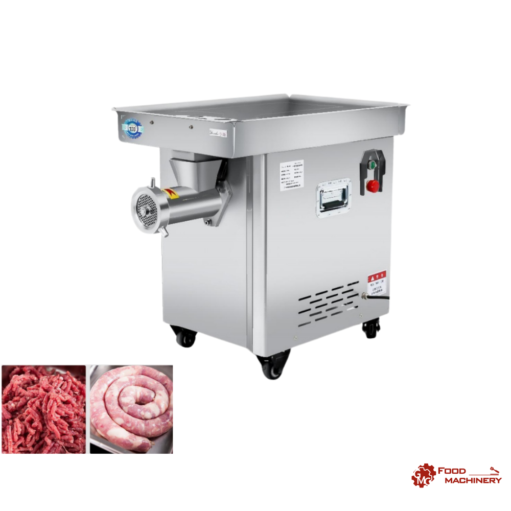 LARGE PLATE SINGLE-BLADE MEAT GRINDER